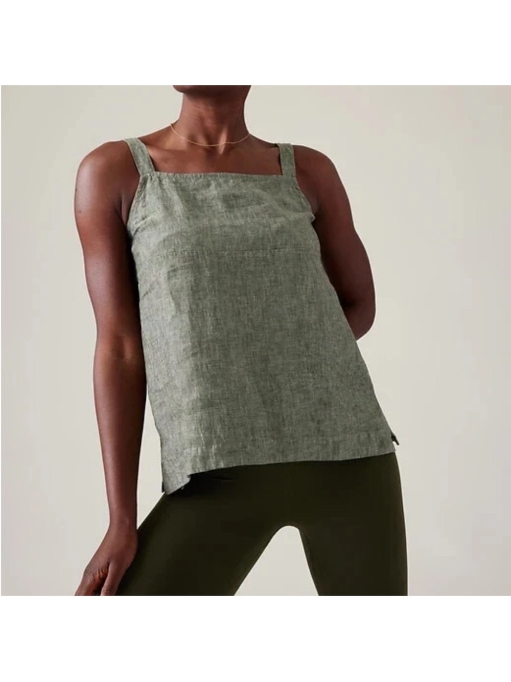 Athleta Voyager Linen Tank - Large